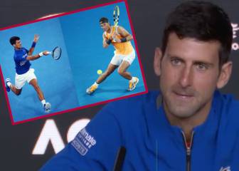 La reflexión de Djokovic sobre Nadal antes de la final