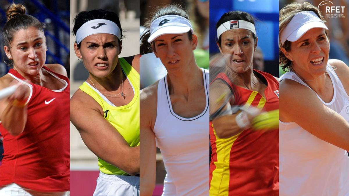 Sara Sorribes, Aliona Bolsova, Georgina García Pérez, Silvia Soler y María José Martínez representarán a España ante Japón en Copa Federación.