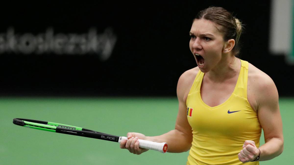 Halep no falla; Francia y Bielorrusia rozan las semifinales