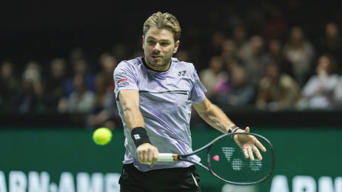 Wawrinka no da opción a Paire y se medirá con Raonic