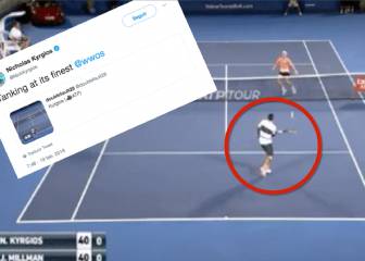La última 'sobrada' de Kyrgios: así responde a los medios que le acusan de dejarse perder...