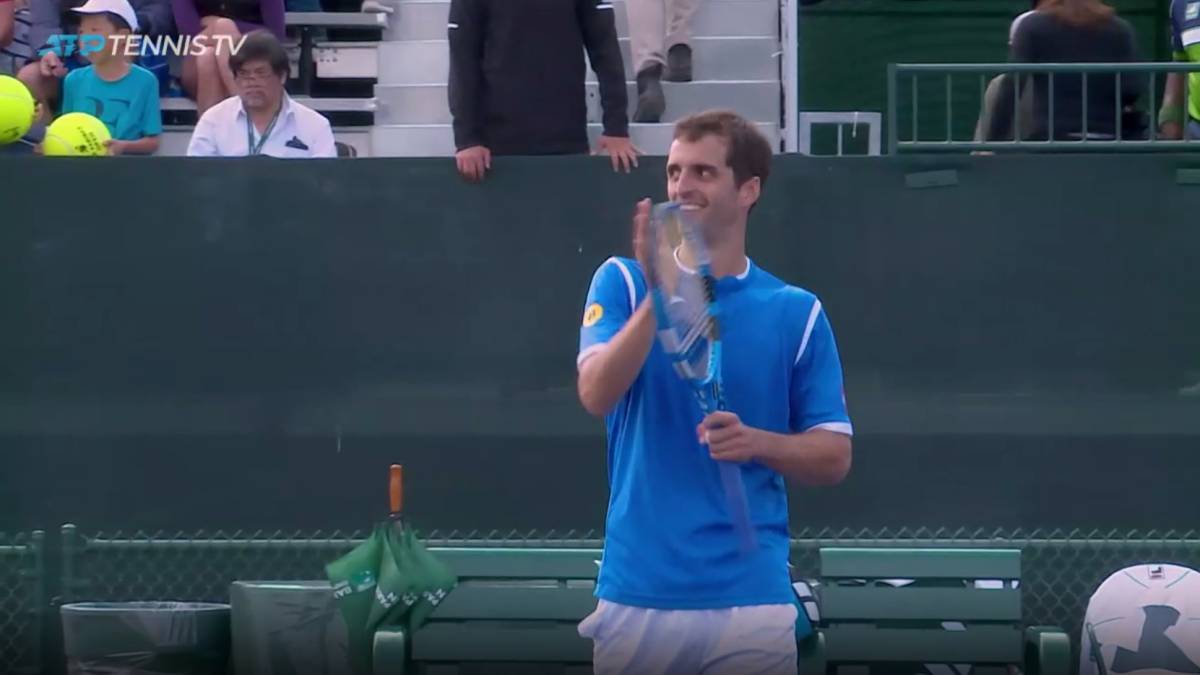 Albert Ramos, contra Marco Cecchinato