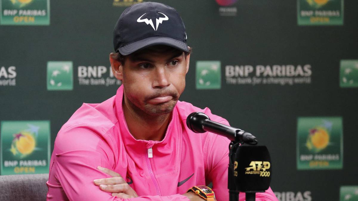 Rafael Nadal, en Indian Wells