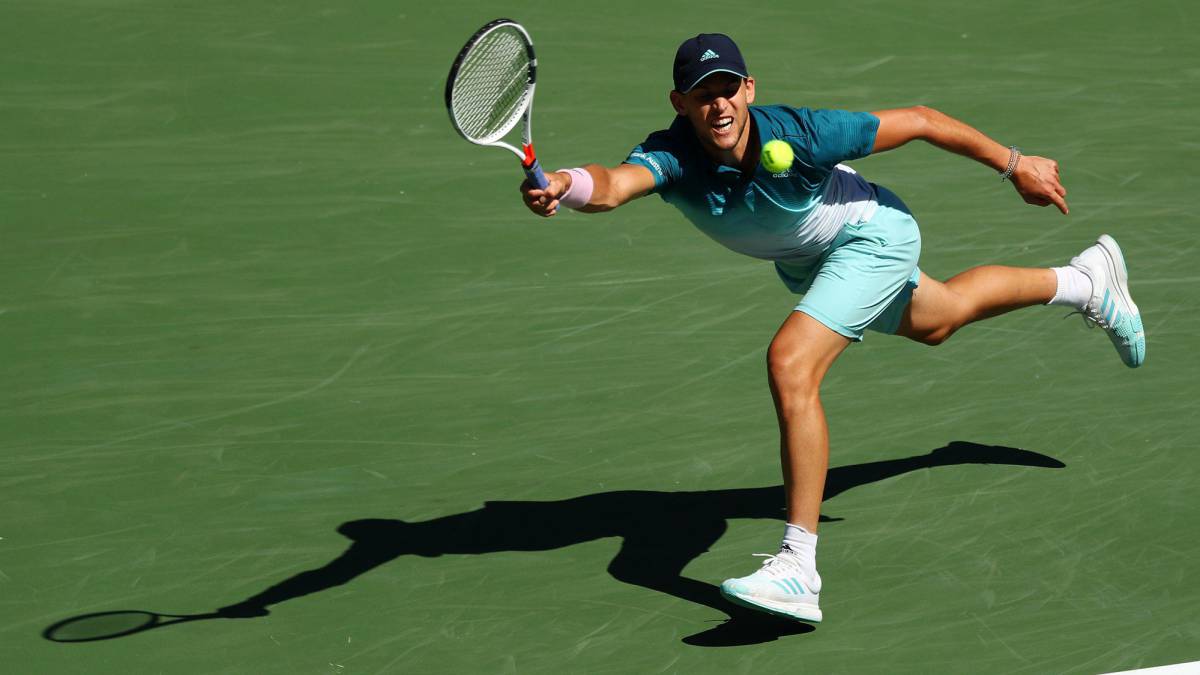 Dominic Thiem, contra Milos Raonic