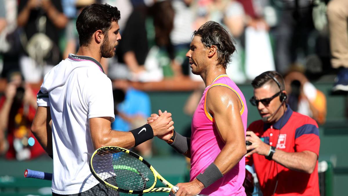 Rafael Nadal y Karen Khachanov