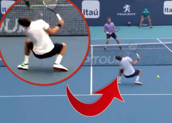 La fea acción de Wawrinka que causó polémica en Miami
