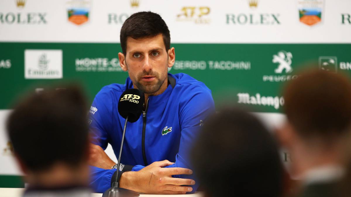 Djokovic sigue al frente y Andújar cae 16 puestos en el ránking ATP