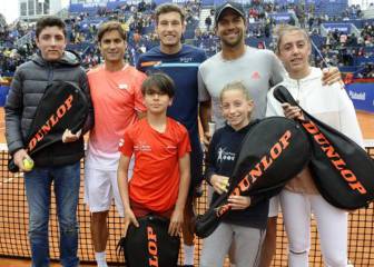 David Ferrer, Carreño y Verdasco, 'maestros' en el Clinic Peugeot