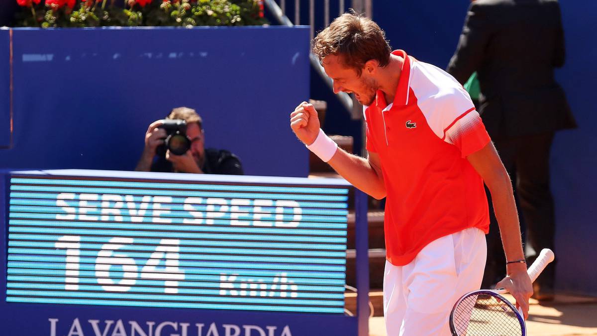 Medvedev: "Llegar a la final en mi debut no está nada mal"