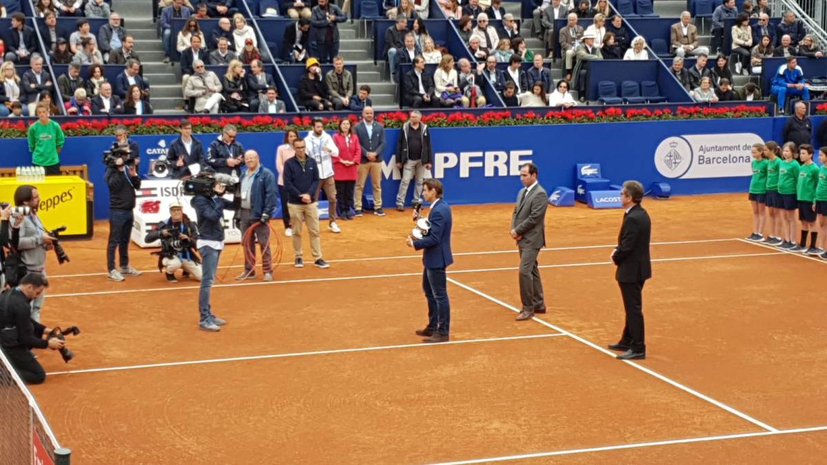 David Ferrer: "¡Ha costado, pero al fin tengo el trofeo!"
