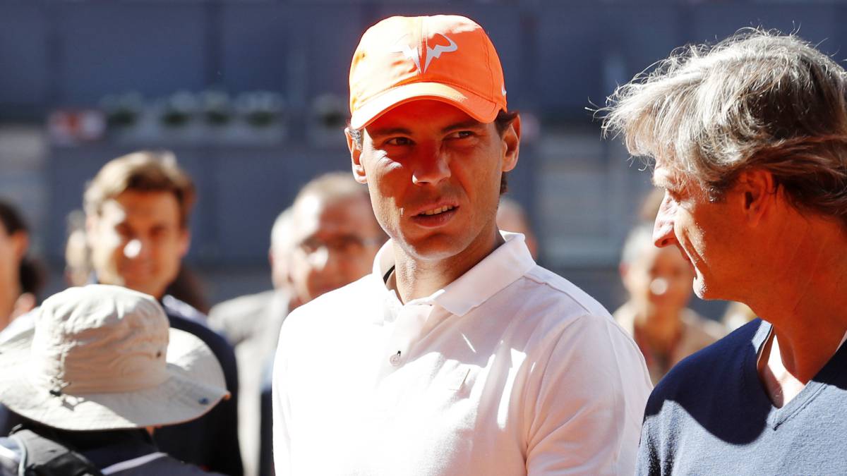 Nadal no se entrenó por unas molestias estomacales