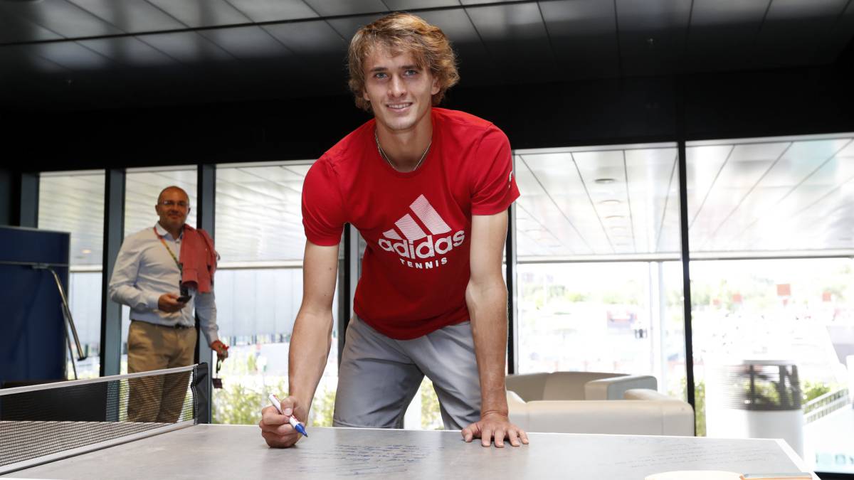 Zverev: “Tengo buenas opciones de llegar a lo más alto”