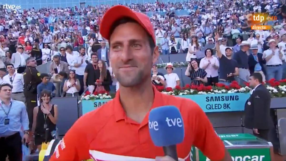 Djokovic, bromista: "¿Ver a Nadal? Esta noche voy a bailar..."