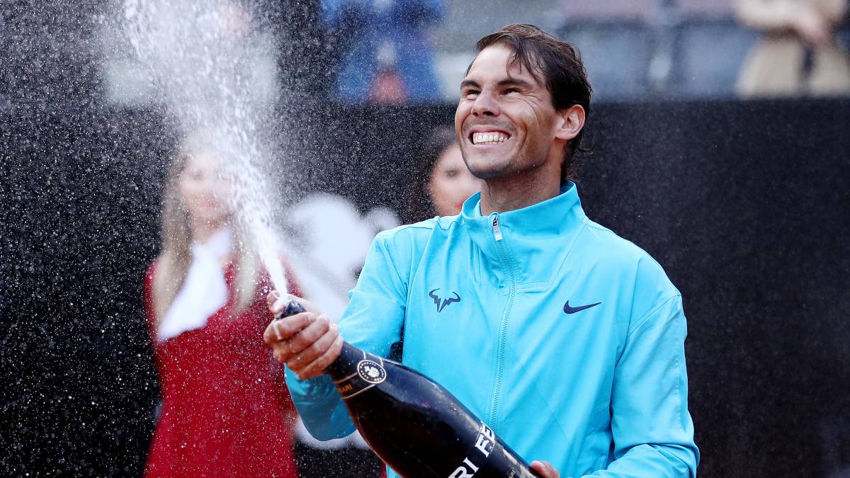 Las imágenes de la final del Masters 1.000 de Roma