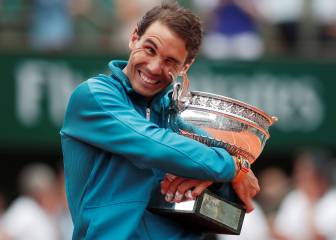 Rafa Nadal, claro favorito en las apuestas para Roland Garros