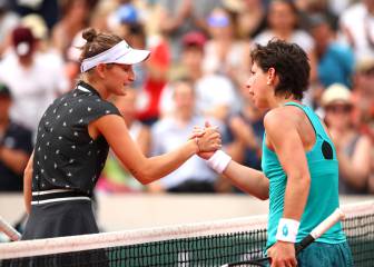 Carla Suárez se estrella con la rocosa 'teenager' Vondrousova