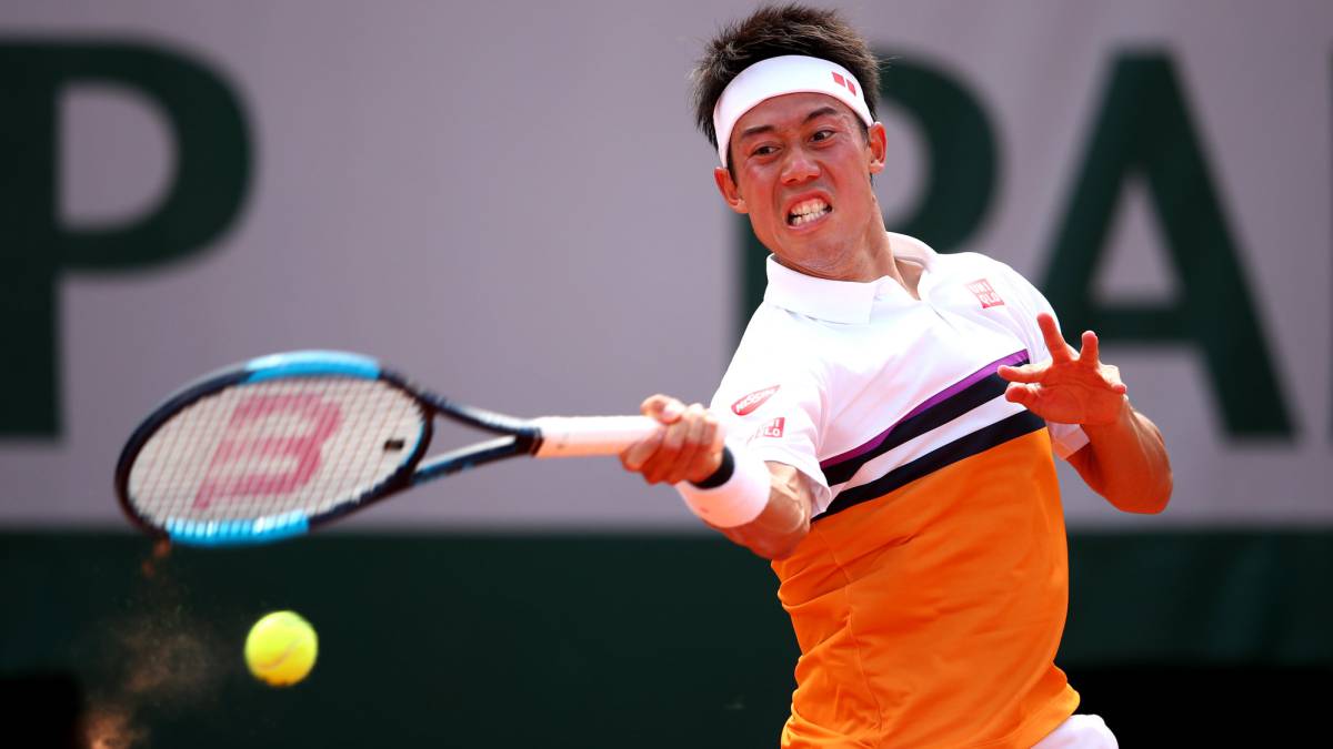 Nishikori se salva al borde del precipicio: gana en cinco sets