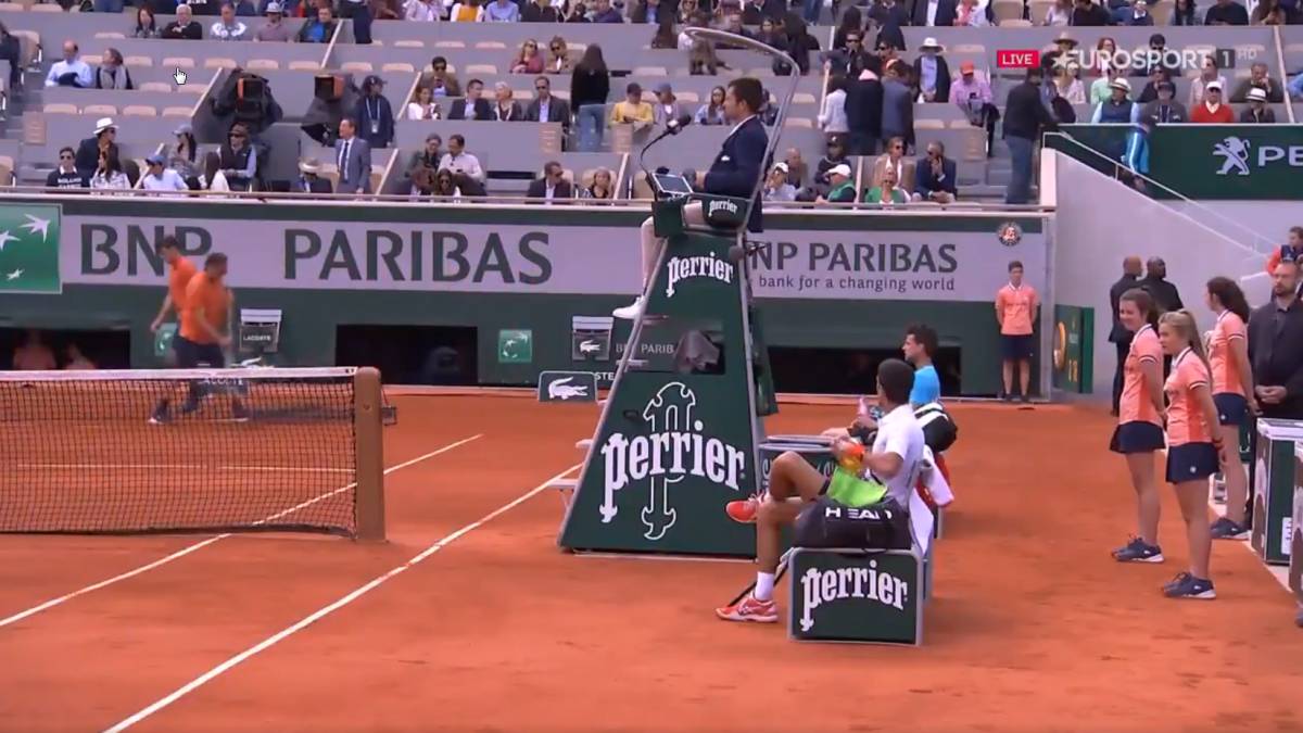 Bronca de Djokovic al juez español Jaume Campistol: "¡Te habrás hecho un nombre!"
