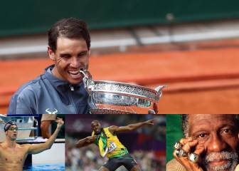 Nadal, con Bolt, Phelps o Russell en la galaxia de leyendas
