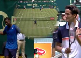 Si a Monfils le da por bailar y al rival por aplaudir es que tenemos el punto de la década
