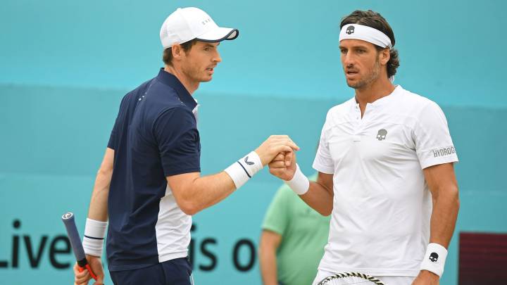 Feliciano también conquista el dobles en el regreso de Murray