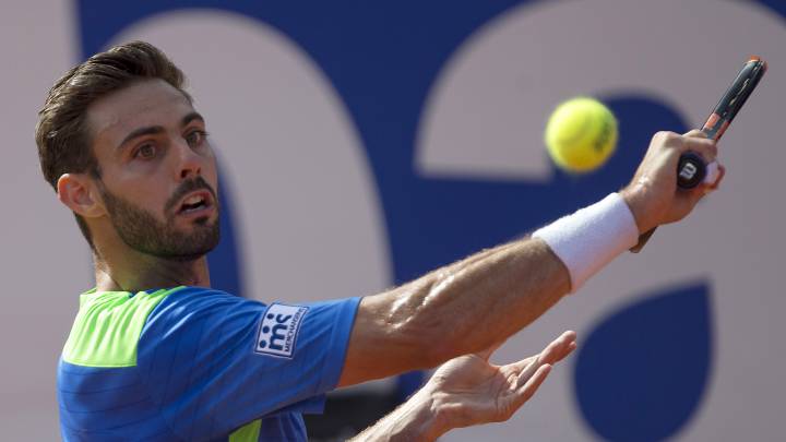 Marcel Granollers, durante un partido.