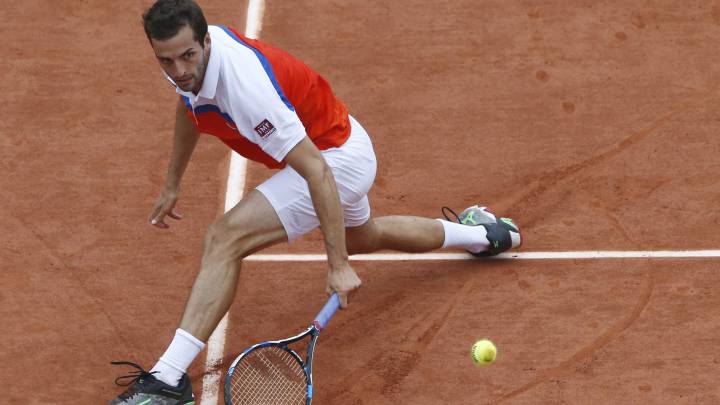 Albert Ramos, durante un torneo previo.