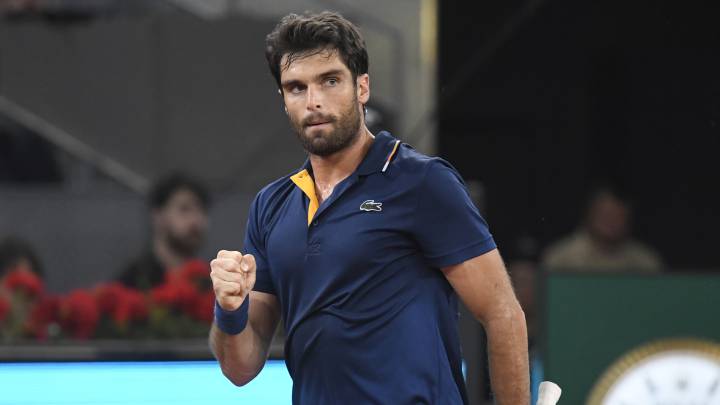 Pablo Andújar, durante un partido.