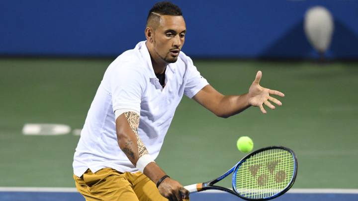 Nick Kyrgios, durante el torneo.