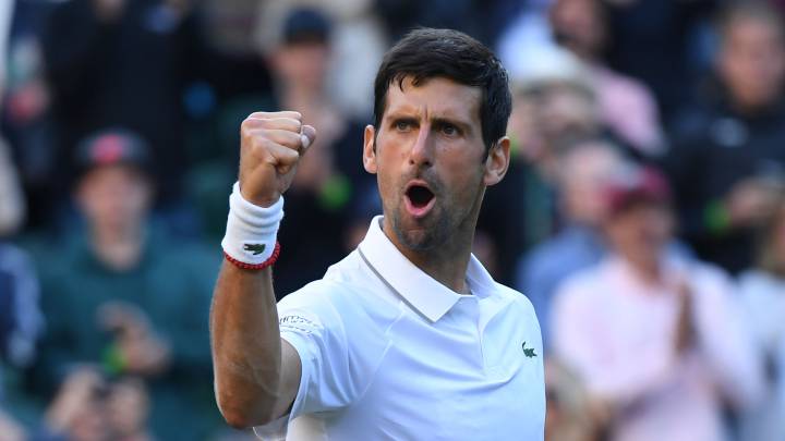 Novak Djokovic, durante un partido.