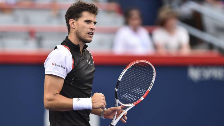 Dominic Thiem en el Masters 1.000 de Montreal.