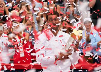 Nadal, pentacampeón en Canadá con el dos atado