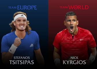 Kyrgios y Tsitsipas serán rivales en la Laver Cup de Ginebra
