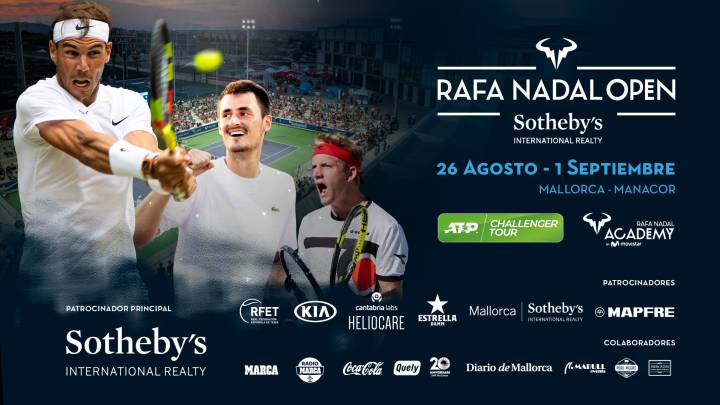El Challenger de Rafa Nadal abre sus puertas a jóvenes y veteranos