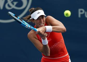 Muguruza deja escapar el triunfo ante Keys en su regreso