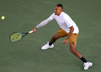 Kyrgios avanza en Cincinnati y Cilic y Auger-Aliassime caen