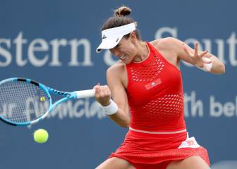Muguruza abrirá frente a Riske y Serena con Sharapova