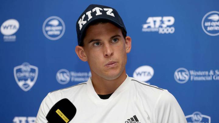 Thiem, posible rival de Nadal, muy pesimista para el US Open