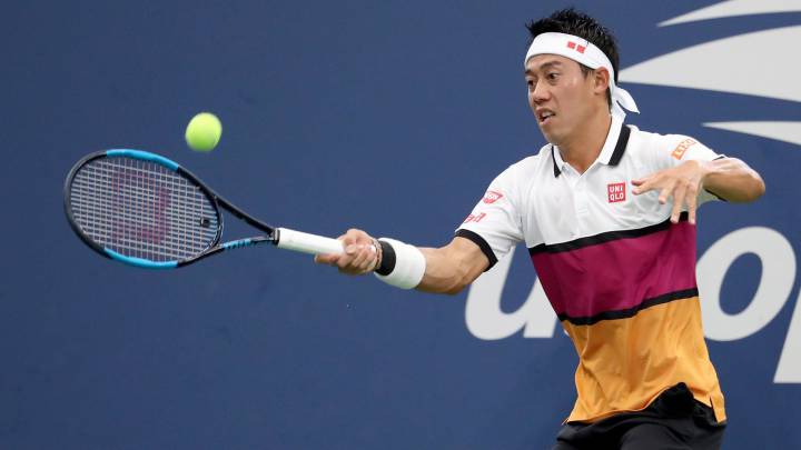 Nishikori avanza firme y Coric abandona por lesión