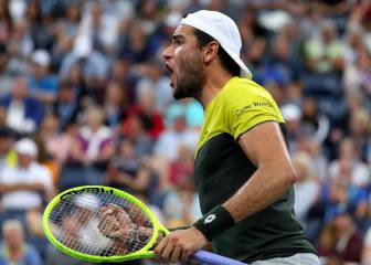 Berrettini asombra haciendo historia para el tenis italiano