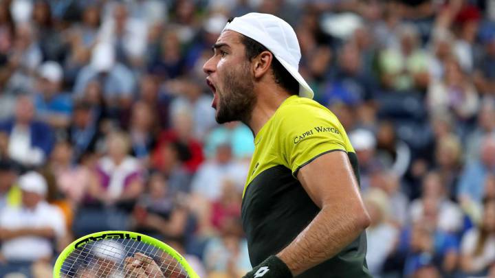Berrettini asombra haciendo historia para el tenis italiano