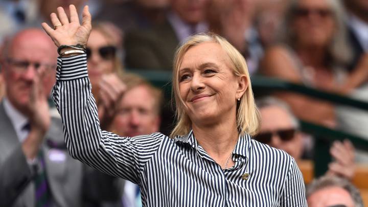 Navratilova: "Pensar en la igualdad física en el deporte es una tontería"