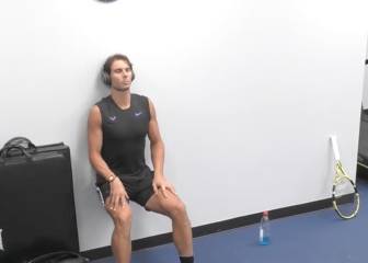 El vídeo inédito que define por qué Nadal es Nadal: vean sus rituales antes de la final