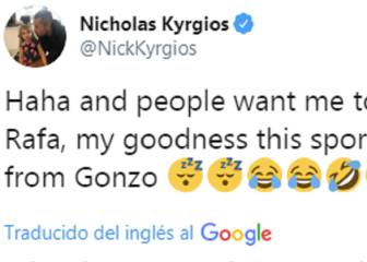 Kyrgios fue a por Nadal en Wimbledon: