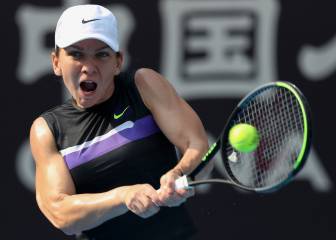 Halep cae eliminada en Pekín