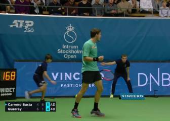 Carreño se mete por primera vez en las semifinales de Estocolmo