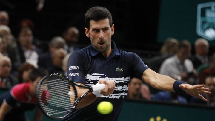 Djokovic - Shapovalov: horario, TV y cómo ver la final de París