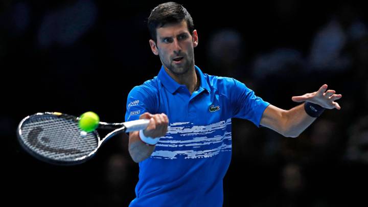 Consulta cómo y dónde ver el encuentro de las ATP Finals de Londres entre Novak Djokovic y Dominic Thiem este martes, 12 de noviembre, en AS.