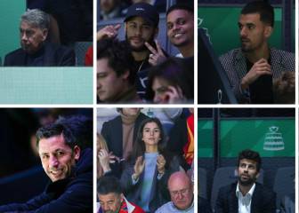 Piqué's guest list: Neymar among Davis Cup attendees