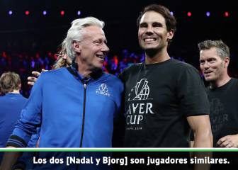 El mensaje que compara a Nadal con la leyenda Borg